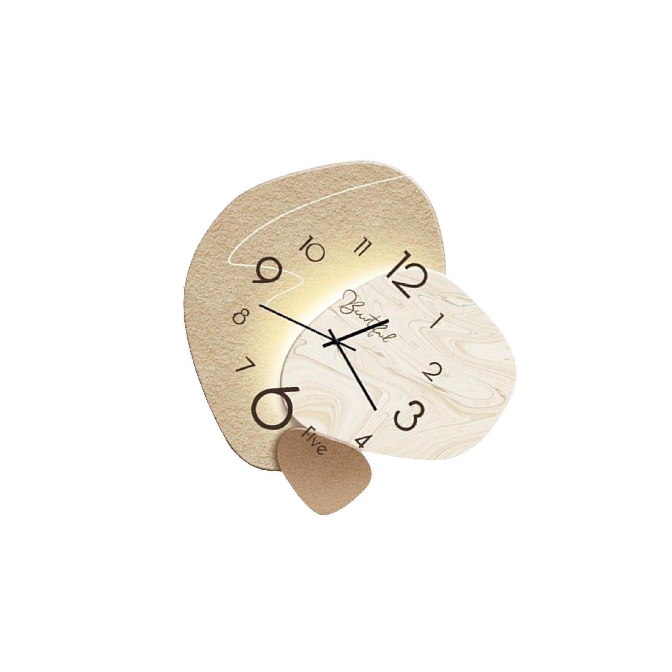 CYDZSRA Unique Wall Clock Roman Numeral Modern Mute Clock Decorative Office Bedroom Home Decor Sturdy And Modern Mute Silent Festival Gift Wall Mount