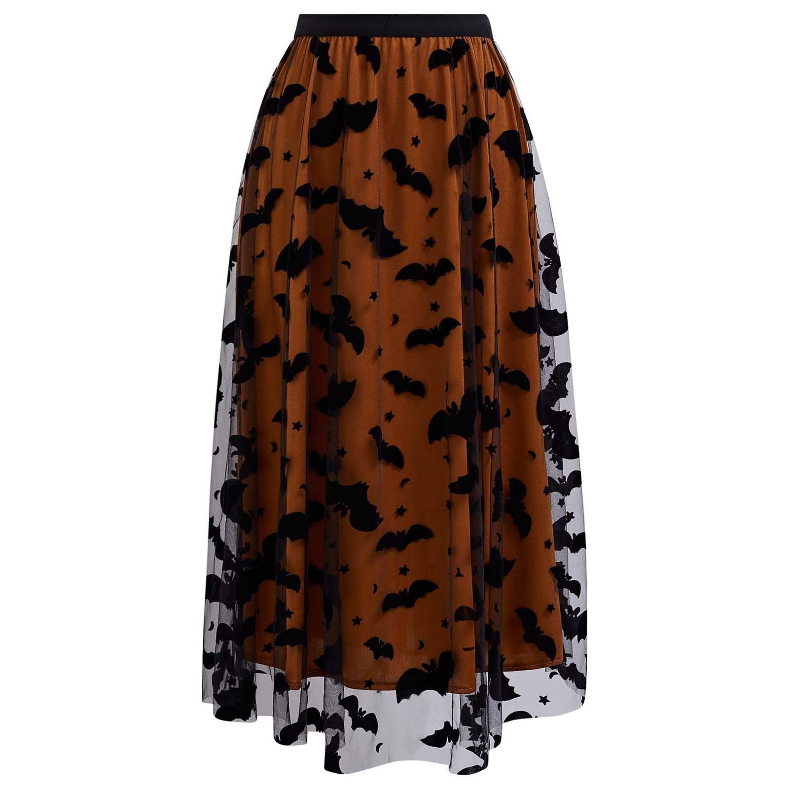 CHICWISH Pumpkin Tulle Tutu Skirt