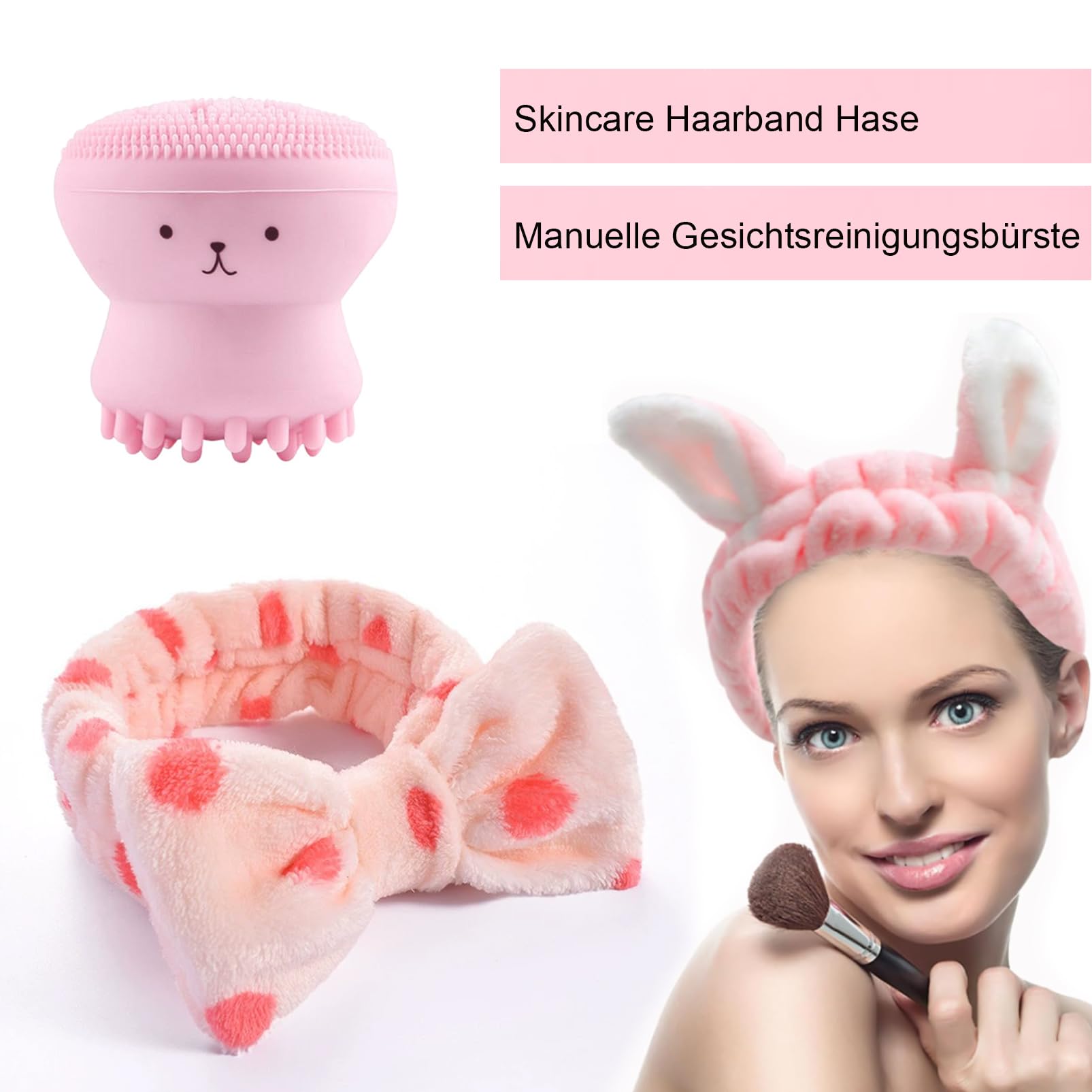 Japan Sakura zestaw do pielęgnacji skóry dla nastolatek i dziewcząt – Sakura Skin Care, zestaw do pielęgnacji twarzy, nawilżający zestaw upominkowy dla kobiet – z maską błotną, serum, kremem, kremem