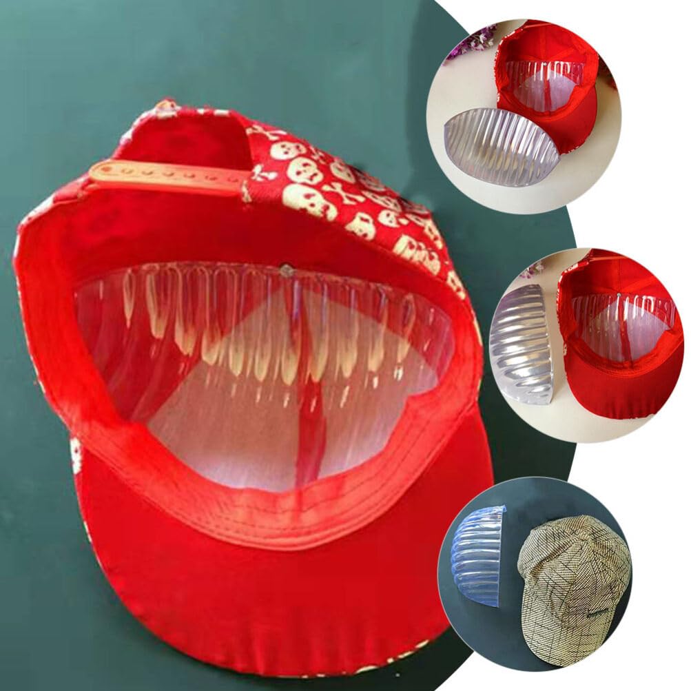 Lot De 25 Inserts Pour Casquette Baseball - Forme De Calotte Plastique - Pour Maintenir La Forme Des Casquettes - Tour De Tête 54 Cm - 2