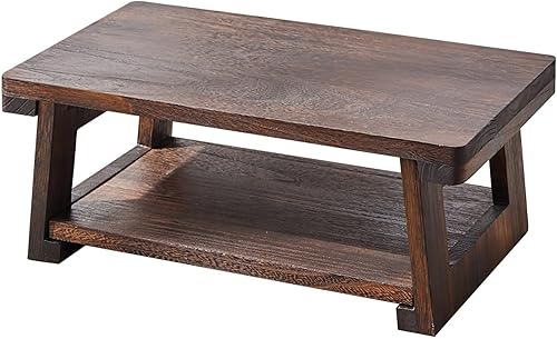 Mesa baja plegable para sentarse en el suelo, mesa de meditación y altar para espiritual, mesa de muebles japoneses para sentarse en el suelo,