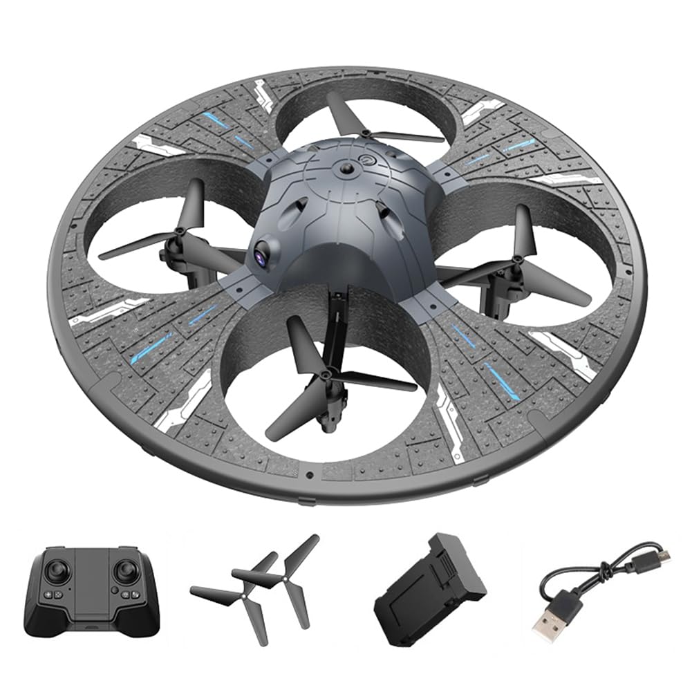 Mini UFO FPV Drones Cámara HD Control Remoto Evitación de Obstáculos Dron Quadcopter RC Avión Avión Juguetes para Niños,B