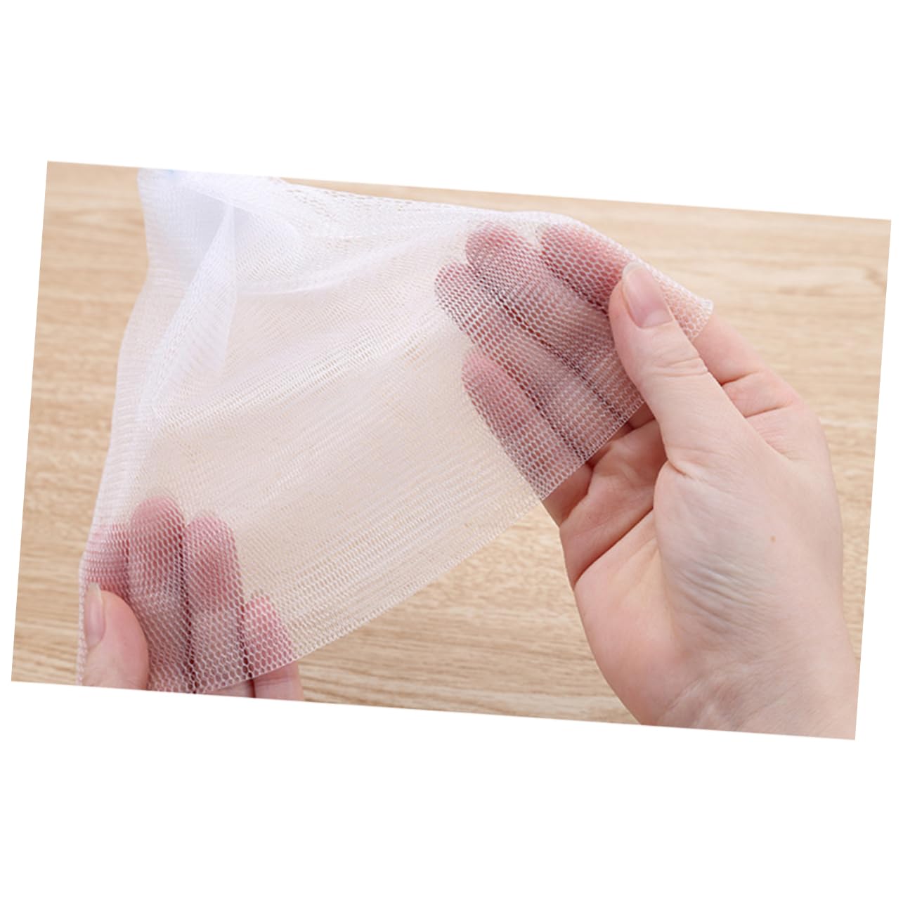 3pcs Foaming Face Wash Soap Facial Shower Gel Shampoo Face Cleansing Foaming Net Bubble Net Non Double Layer Comfortable Easy Hanging Dry Clean Sanitary