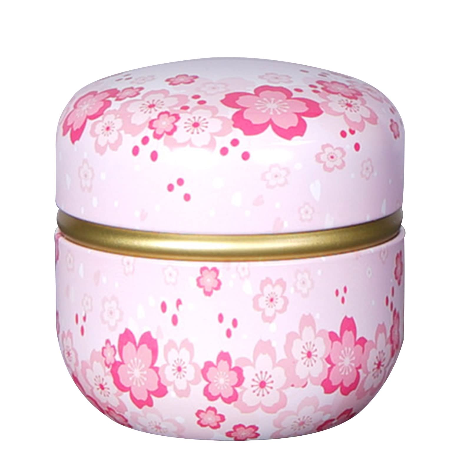 MALSSE Containers Candles Cans Candy Snacks Small Round Cans Portable Tin Packaging Tinplate 18 Styles Choose Tin with Lids for Food Decorative