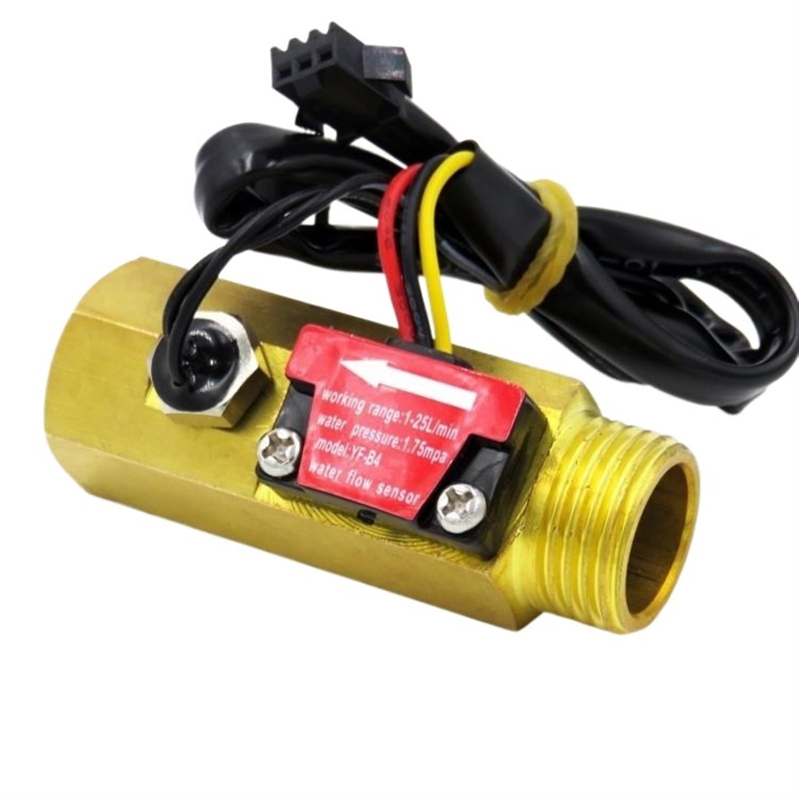 Flow Sensor Meter Digital Pipeline Water Flow 1/2