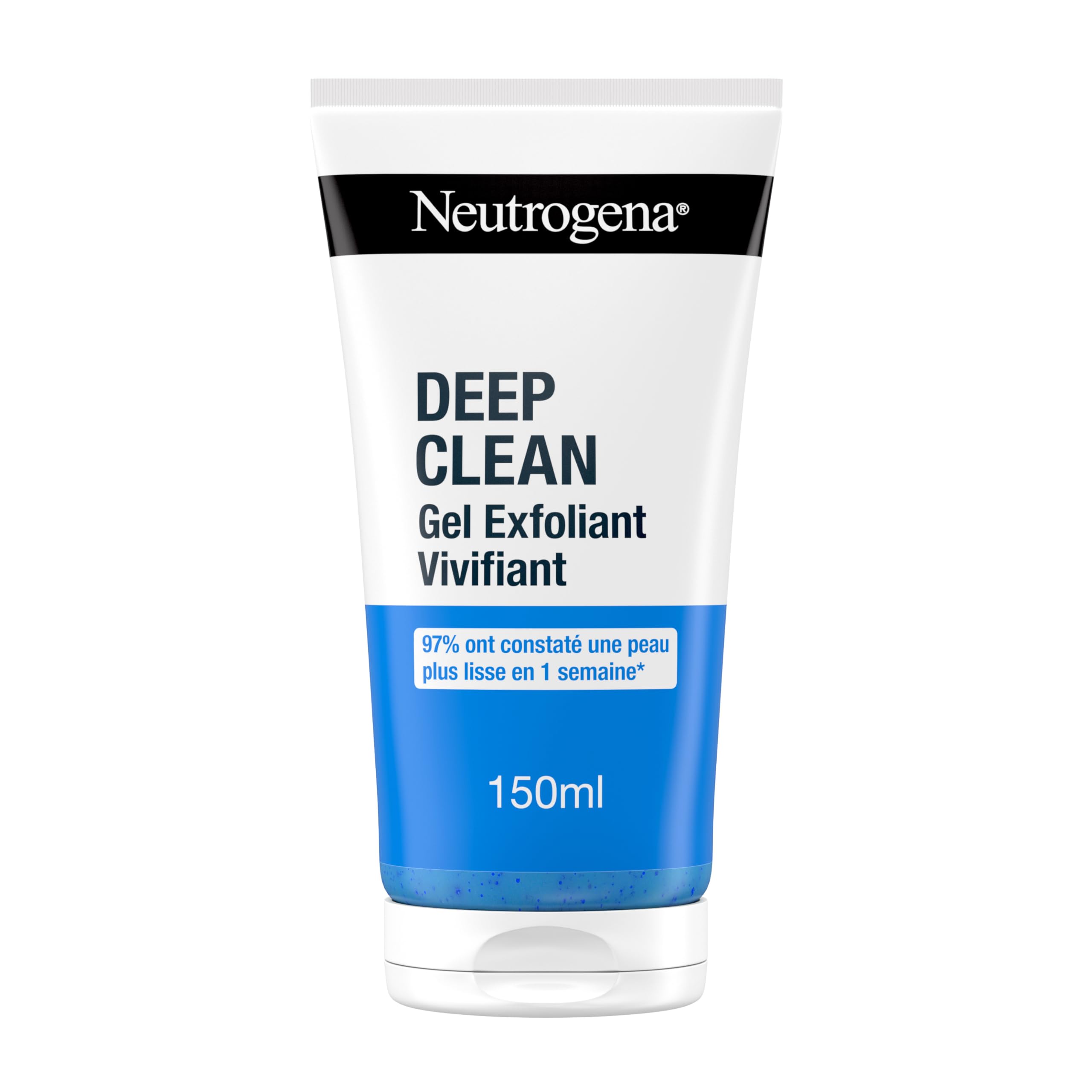 Neutrogena Belebendes Peeling-Gel (150 ml Tube) – Gesichtsreiniger für gesunde Haut – glattere Haut nach einer Woche der Anwendung