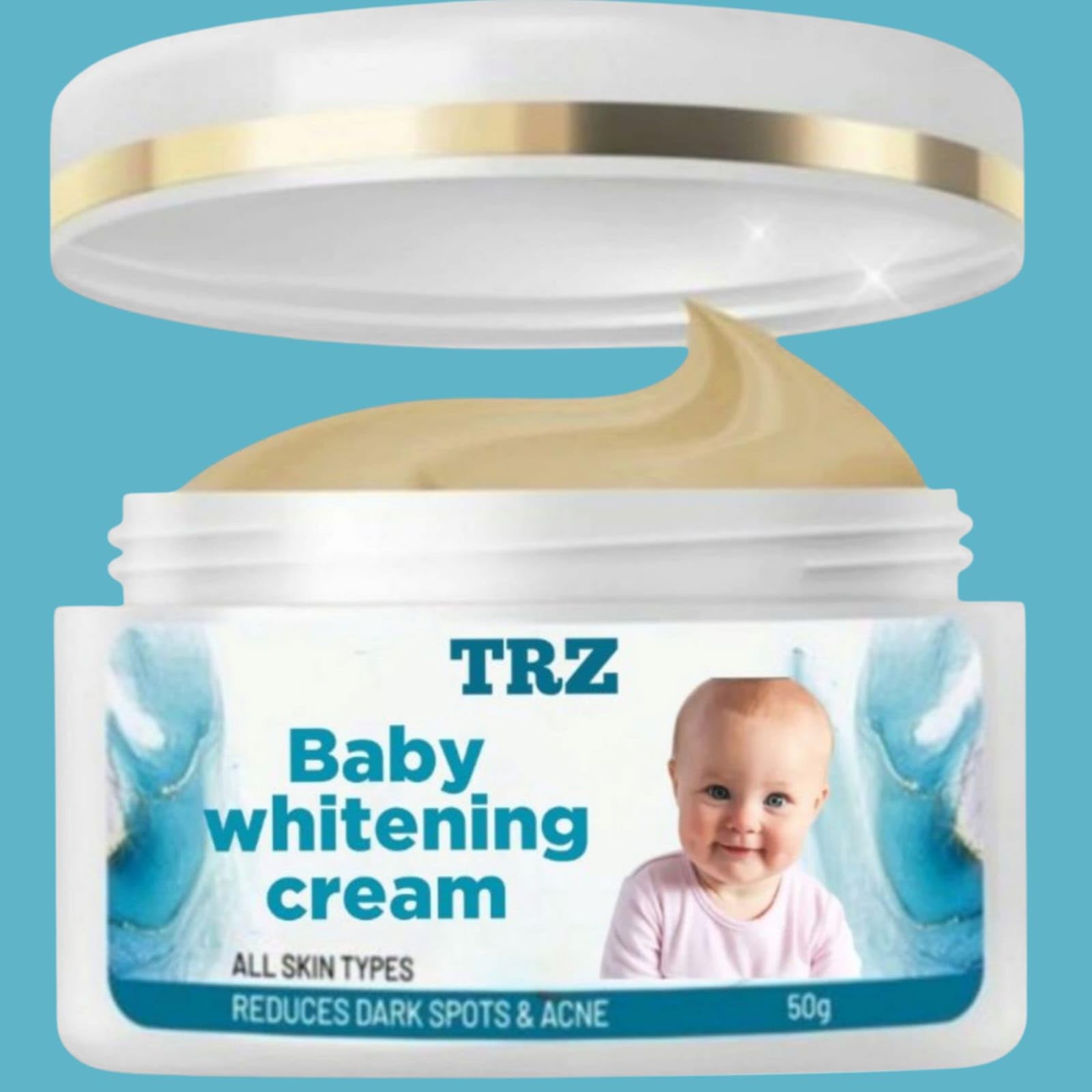 Daily Moisturizing Milky Soft Baby Face Cream Her`bal Organic-image-36