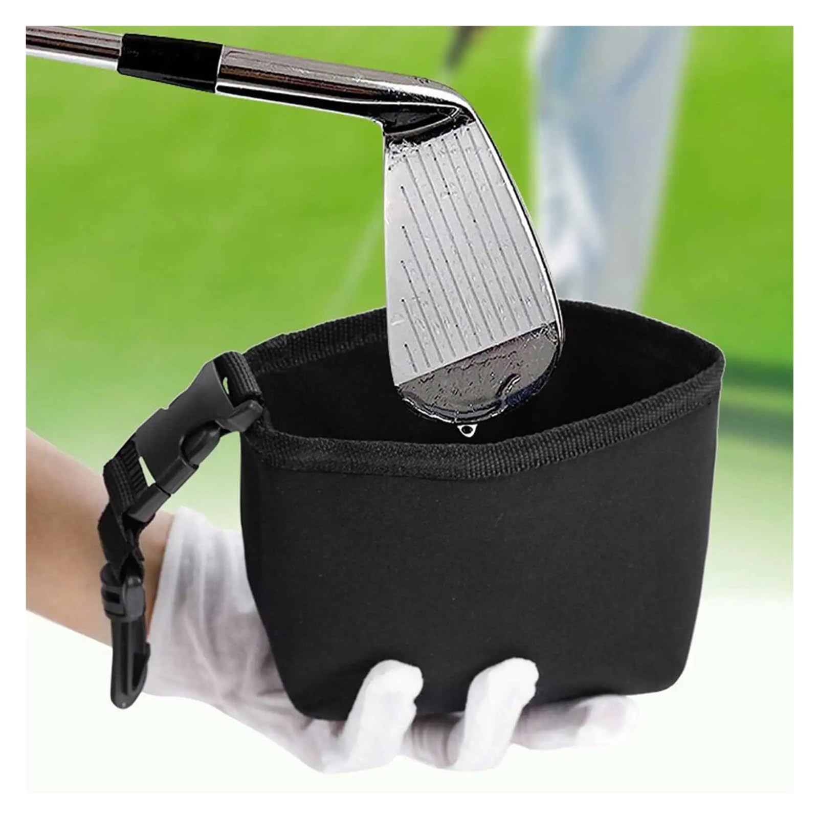 limpiador de palos de golf Bolsa de limpieza for palos golf/pelotas golf
