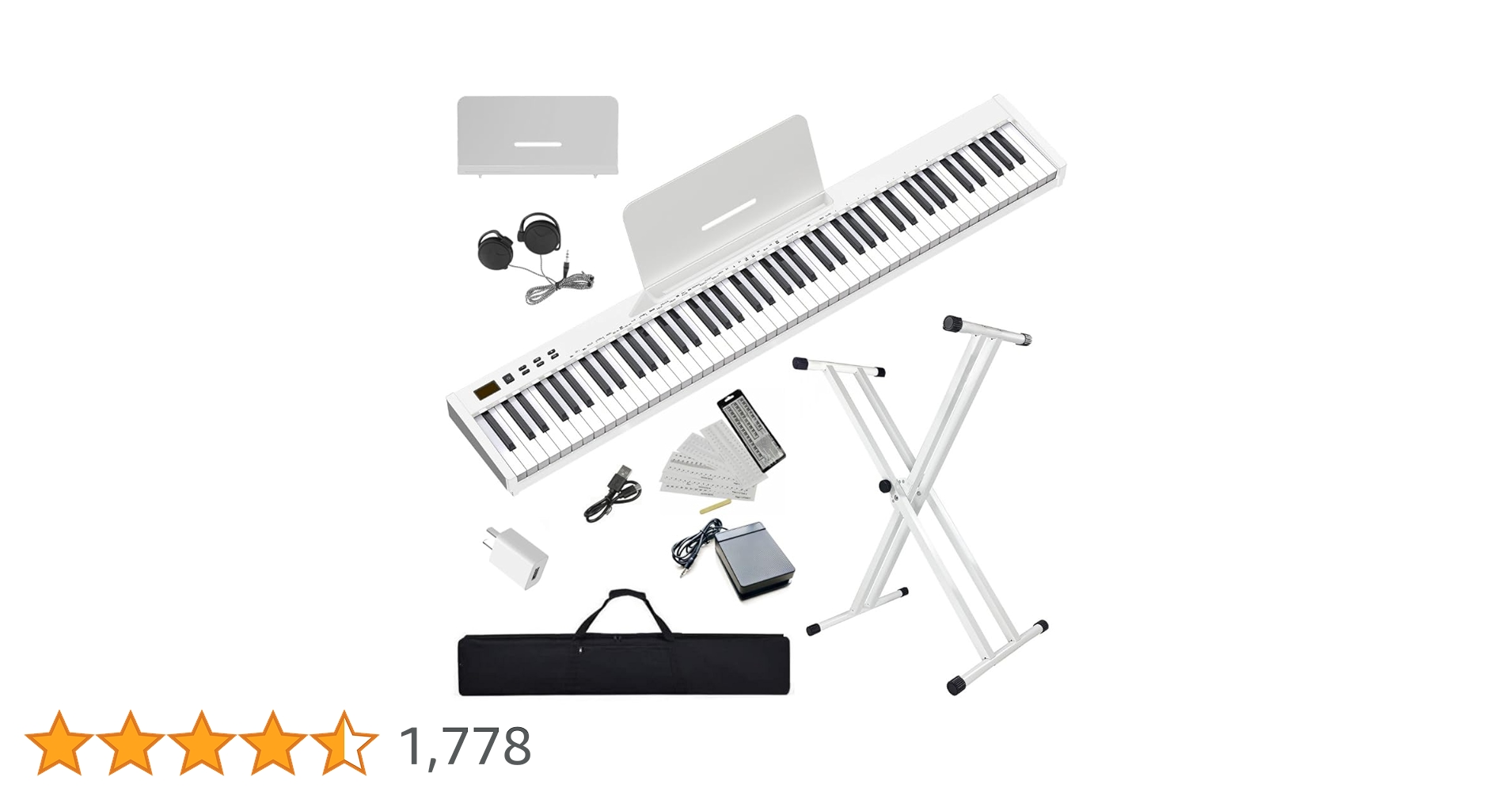 Amazon | 【ピアノスタンドセット】ニコマク NikoMaku 電子