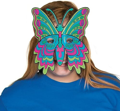 Miniatura 3 de Colorea tus propias máscaras de insectos y mariposas: manualidades para niños y actividades divertidas en el hogar