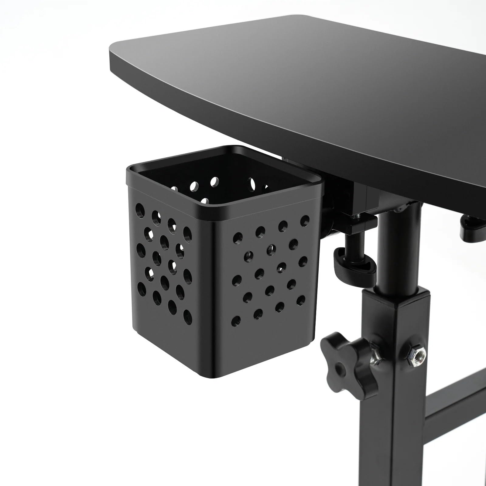 Table de Tatouage Poste de Travail de Tatouage Mobile Portable, Bureau avec accoudoir, Plateau de Table réglable