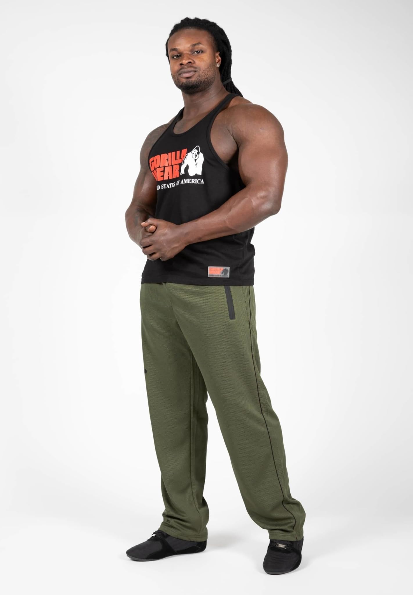GORILLA WEAR Pixley-Pantaloni Sportivi Allenamento Uomo