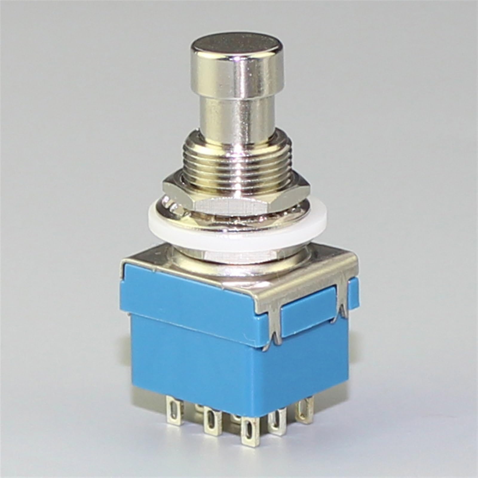 4 Pz Interruttore A Pedale 3PDT Con Anello LED Verde Halo - Foto 7