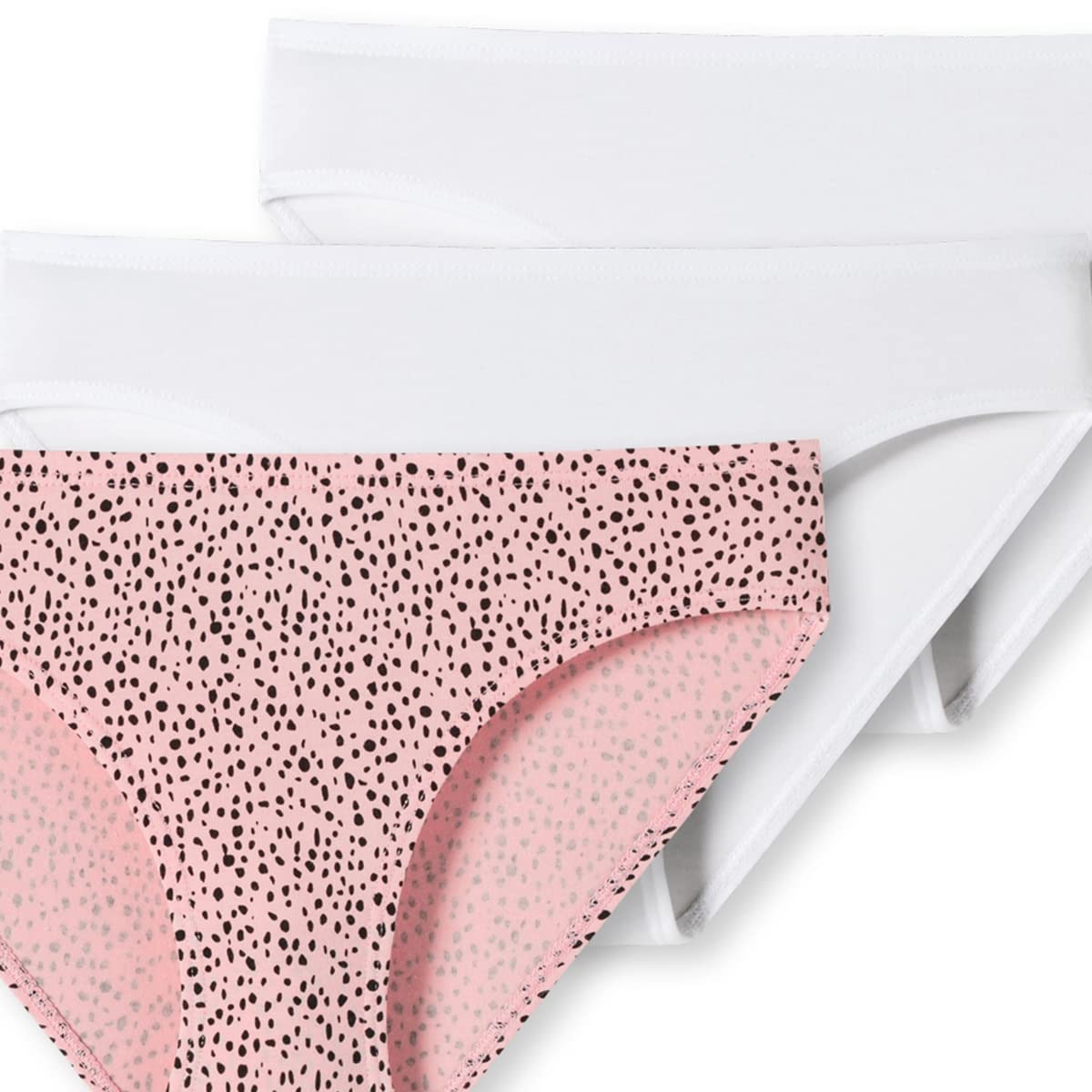 Schiesser Bielizna Dziewczynki 3-pak bielizny slipów - 95/5 Organic Bio Cotton - rozmiar od 140 do 176 (3 w zestawie)