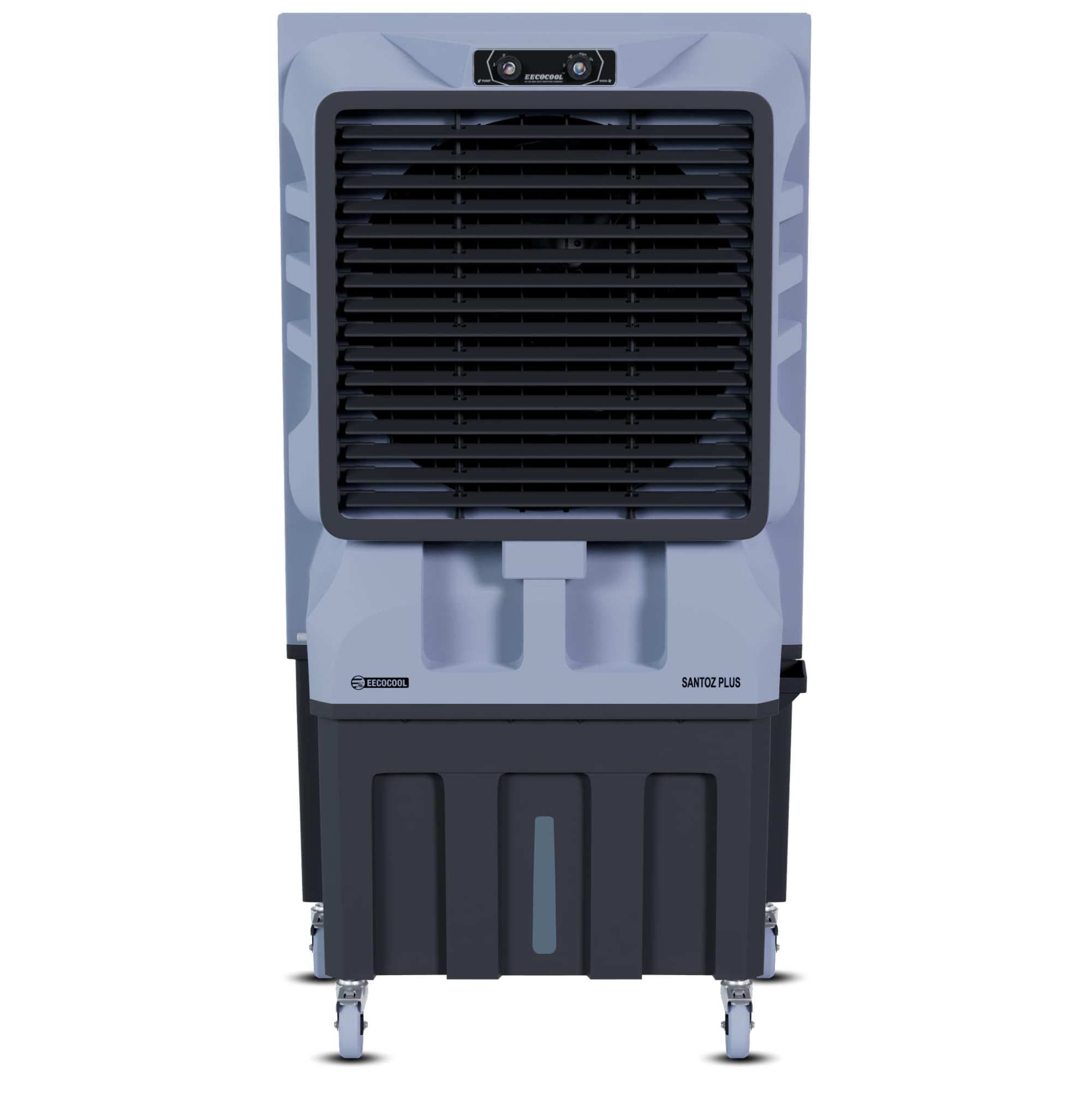 EECOCOOL Santoz Plus 150 L Air Cooler | High-Performance Cooling for Large Spaces | 4-Way Air Deflection, Everlast Pump, Heavy-Duty Build & Inverter Compatible | Energy-Saving with Powerful Airflow-image-16