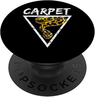 Proprietario di serpente geometrico pitone tappeto PopSockets Supporto e Impugnatura per Smartphone e Tablet