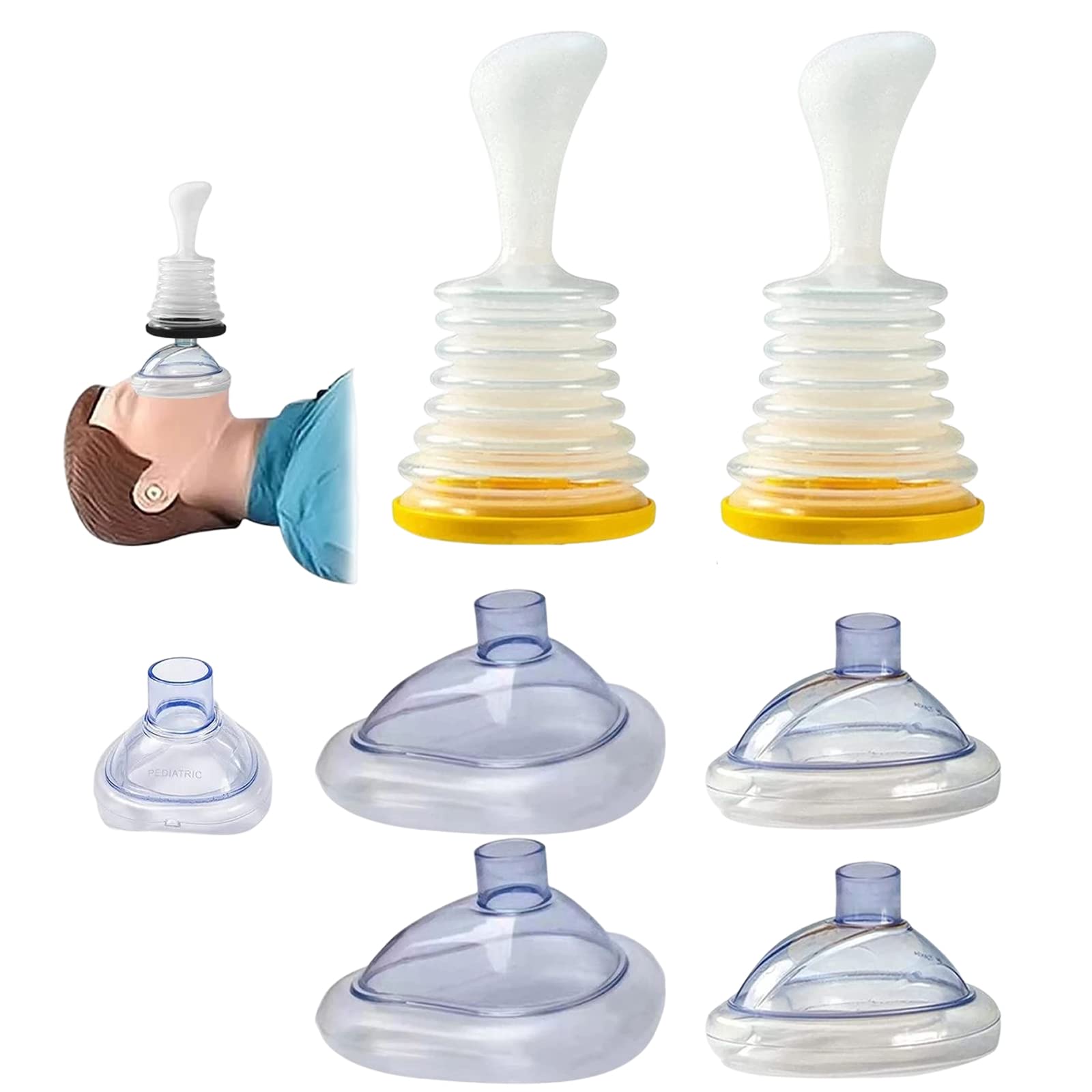 Buy 2 Set Choking Emergency Device Rescue Device, First Aid Choking