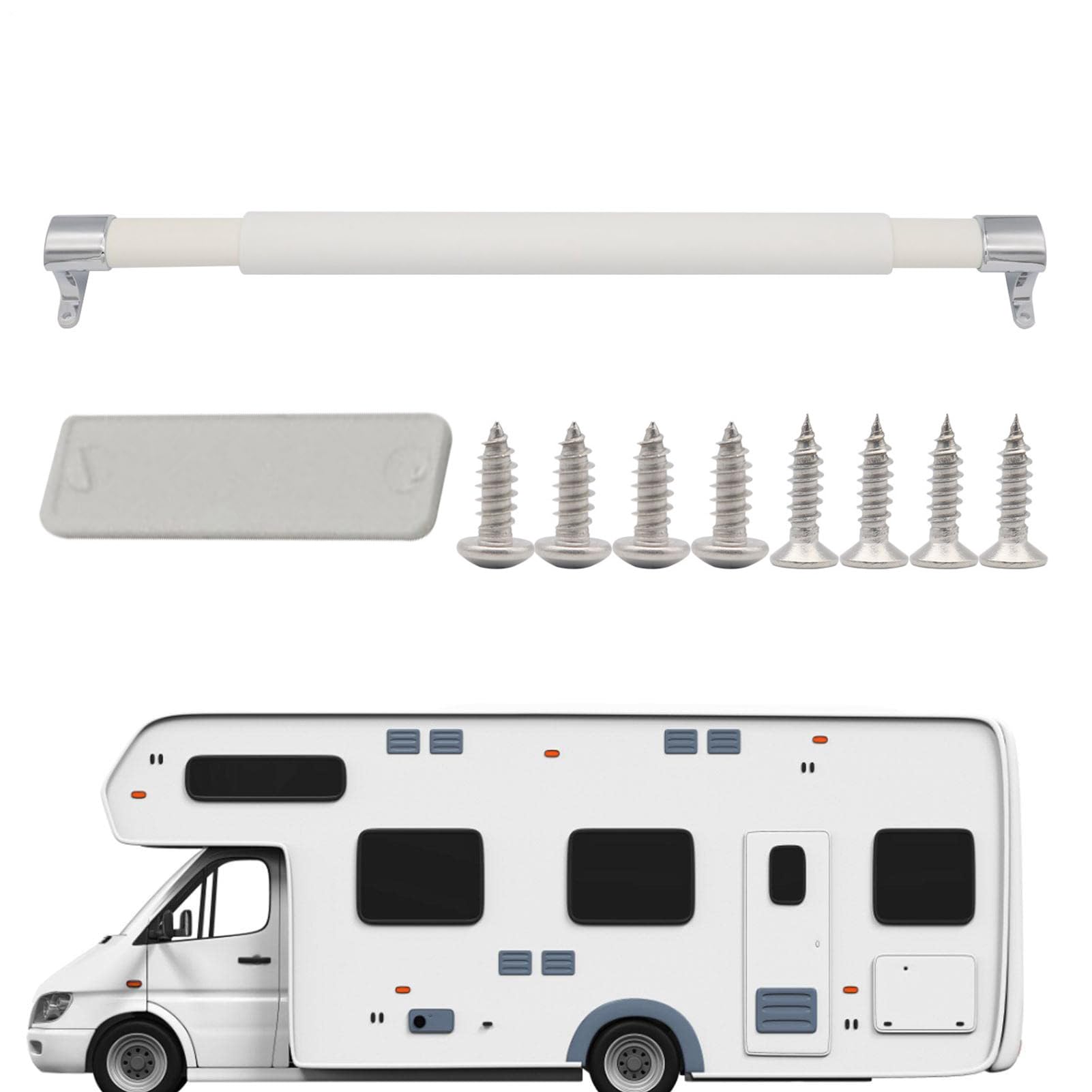 Poignée de porte moustiquaire de camping-car anti-déchirure