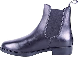 AK For Ever pull-on Full Grain Leather Jodhpur Ankle Horse Riding Boots AKRS-6051-01