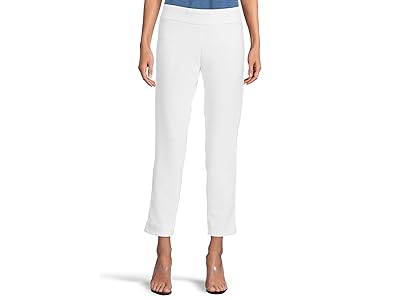 Krazy Larry Pull On Microfiber Ankle Pants Women
