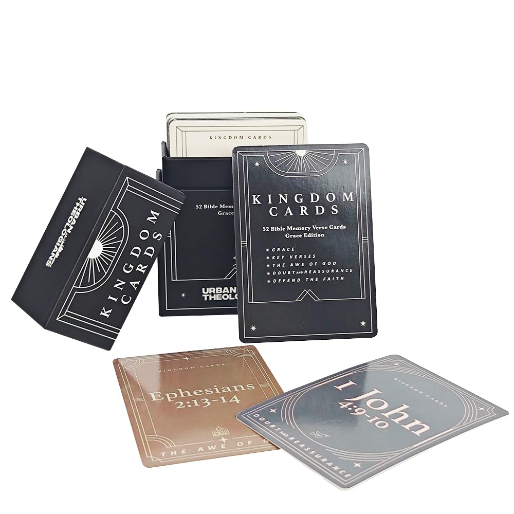 Kingdom Cards: 52 Bible Memory Verse Cards in ESV (Grace Edition)