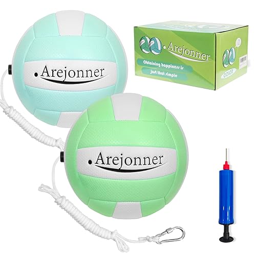 Tetherball, 2 Pcs Tether Balls and Rope Set,Replacement Tetherball with