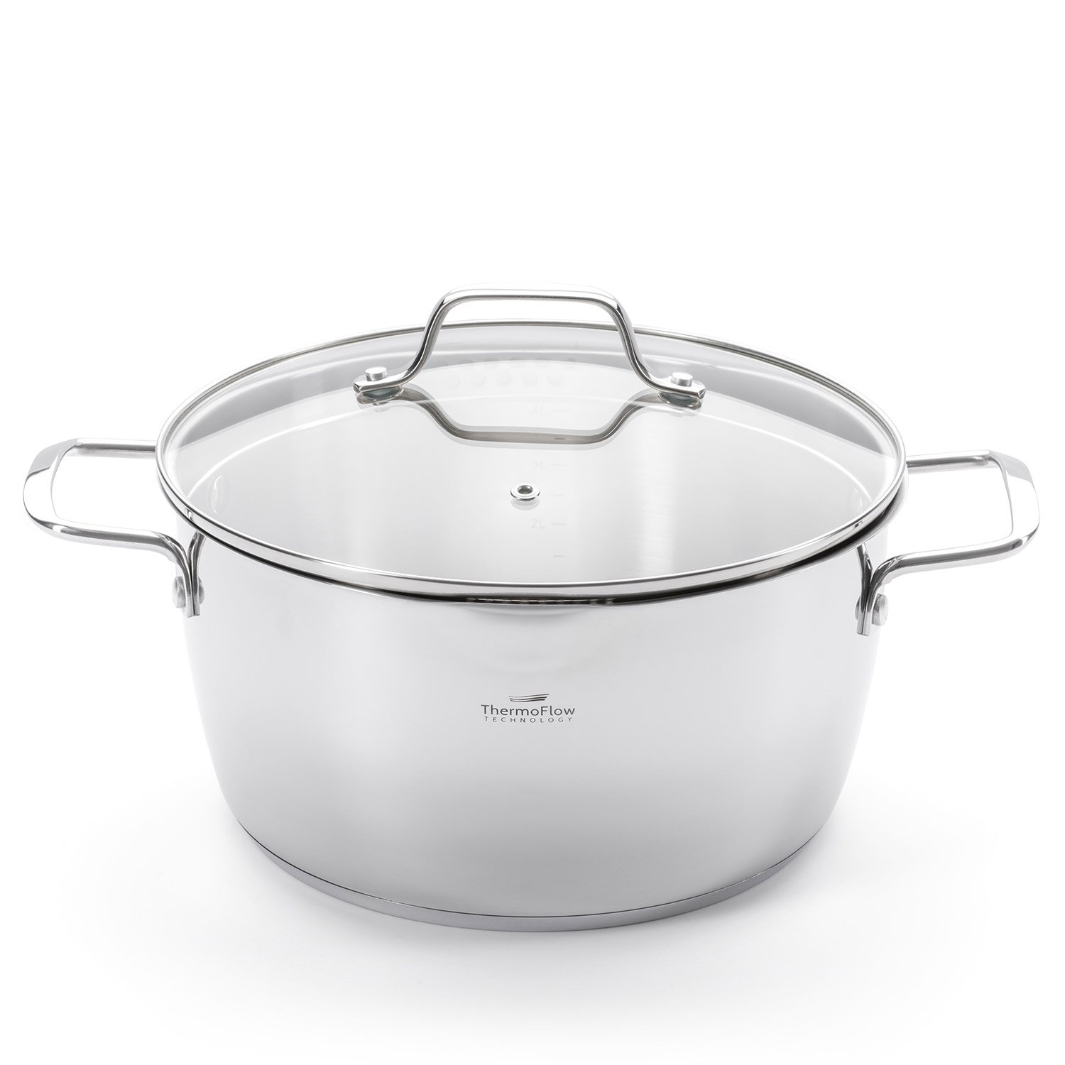 Buy Rosmarino InductionSafe Stainless Steel Stock Pot with Lid Large