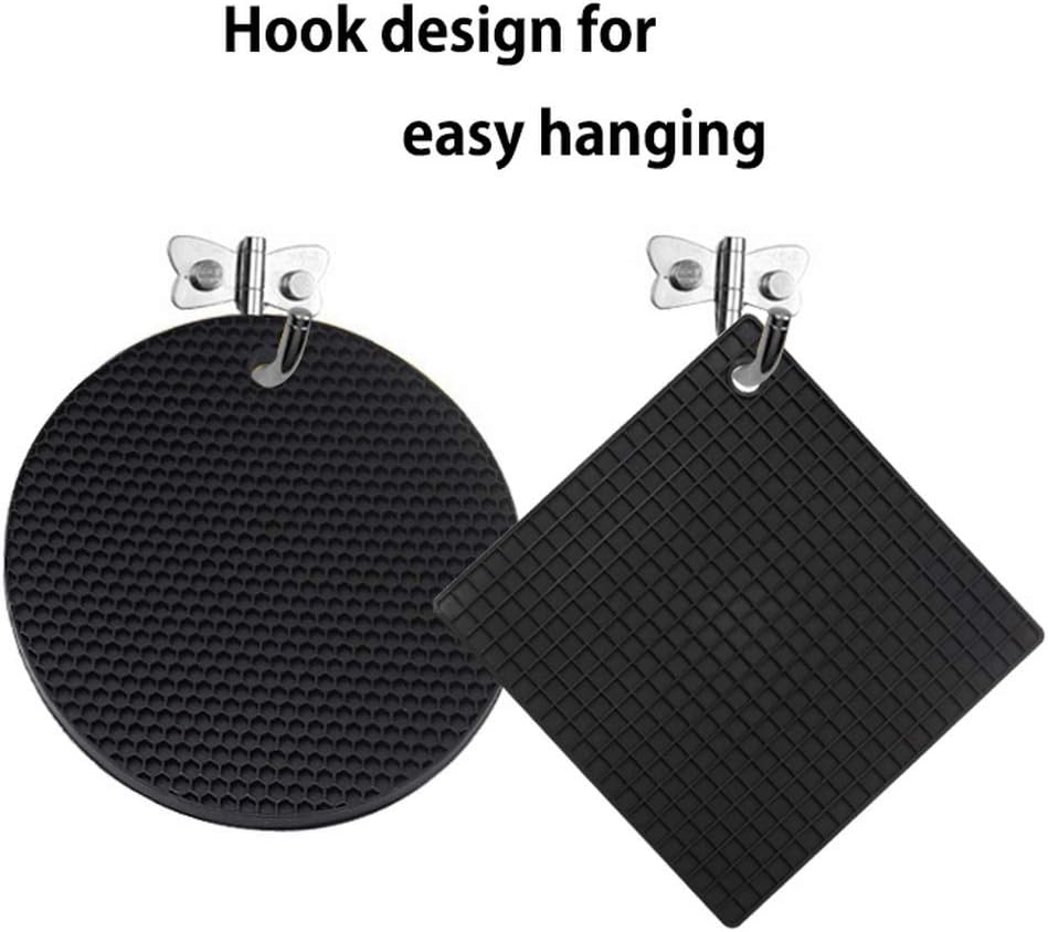 🛒 Crаzу Dеаlѕ 4 Pcs Silicone Trivet, Pot Holder Premium Trivet Mat Silicone Pot Holder Silicone Placemats Drying Mat Non-Slip & Heat Resistant Hot Pads for Pots Hot Dish