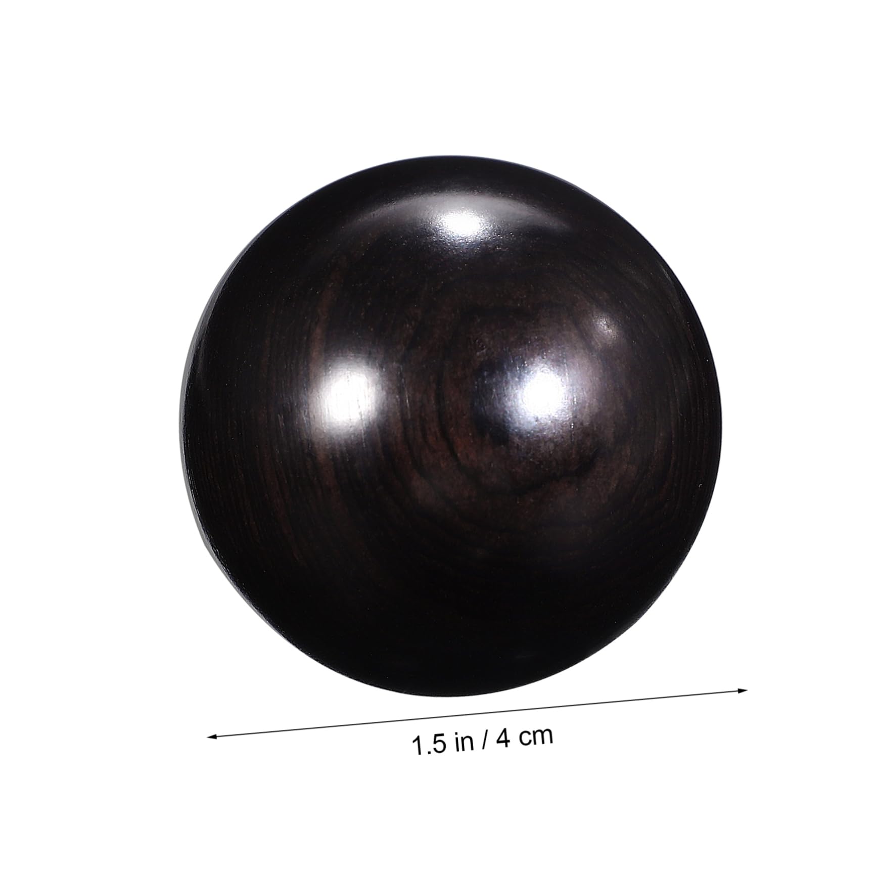 LALAFINA 4stücke Handmassageball Aus Hochwertigem Zitanholz Hand-übungsbälle Zur Muskelentspannung Durchblutung Für Erwachsene Verbesserung Der Flexibilität