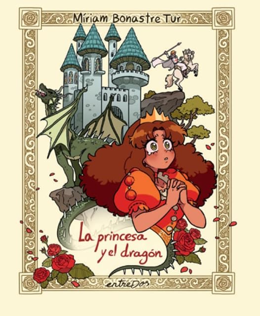 Portada de La princesa y el dragón