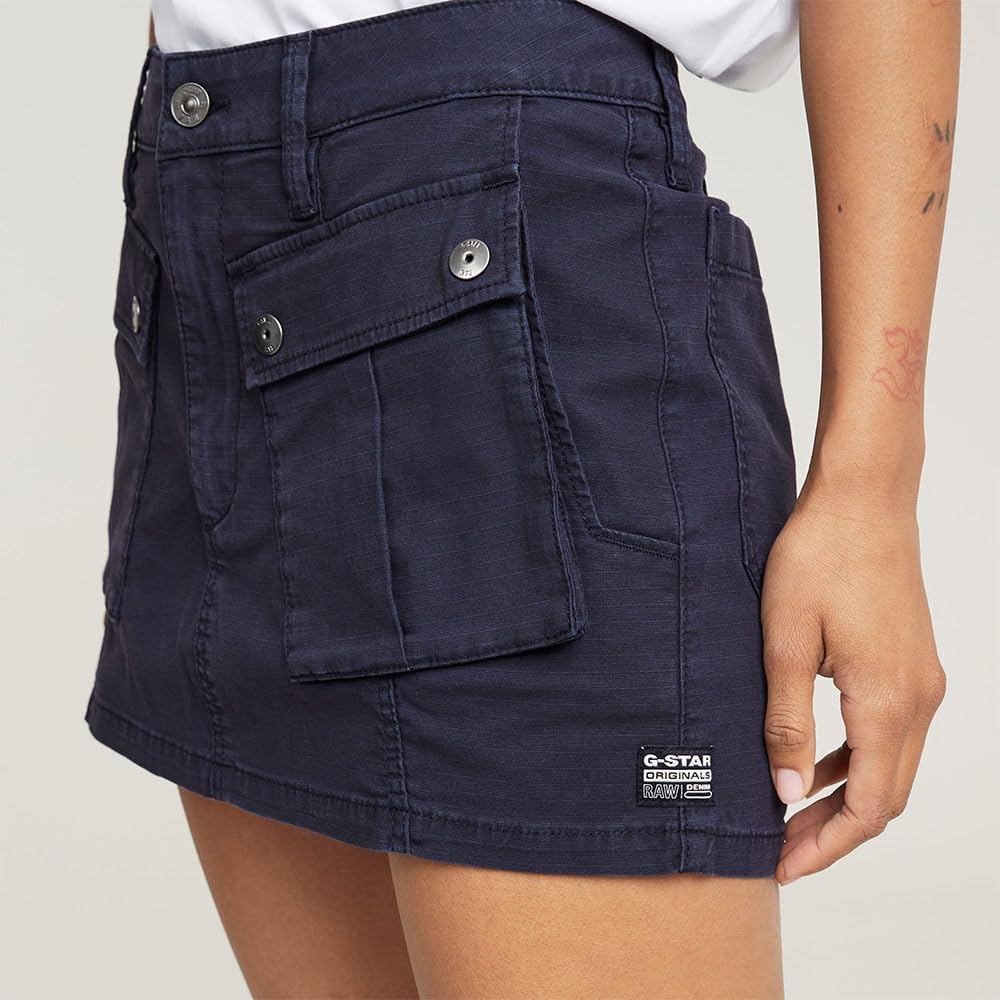 G-STAR Mujer Mini Cargo Skirt