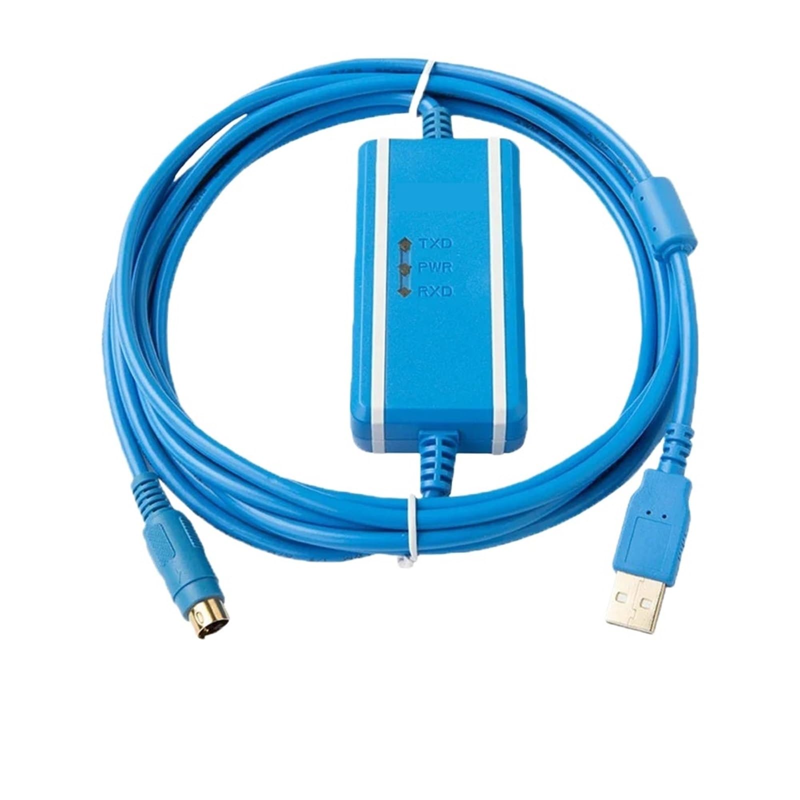 Câble de Programmation USB-MC for séries MC80/100/200/280, Adaptateur de Ligne de téléchargement de données USB vers RS232, USB-SL2053RALI(Gold Plated)