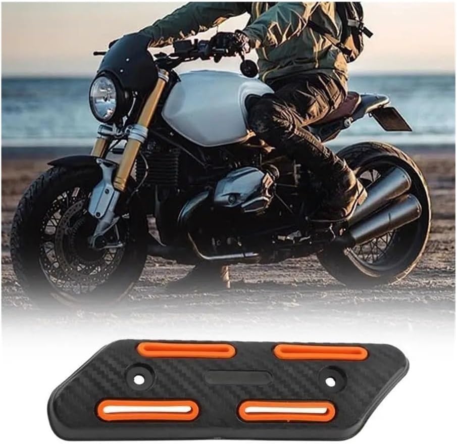 Exhaust Heat Shield Exhaust Muffler Pipe Heat Insulation Cover Anti-Scalding Heat Dissipation Exhaust Heat Insulation Cover Heat Shield Wraps