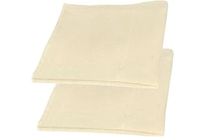 2pcs Cloths Cheesecloth Bags - Milk Bread Beige