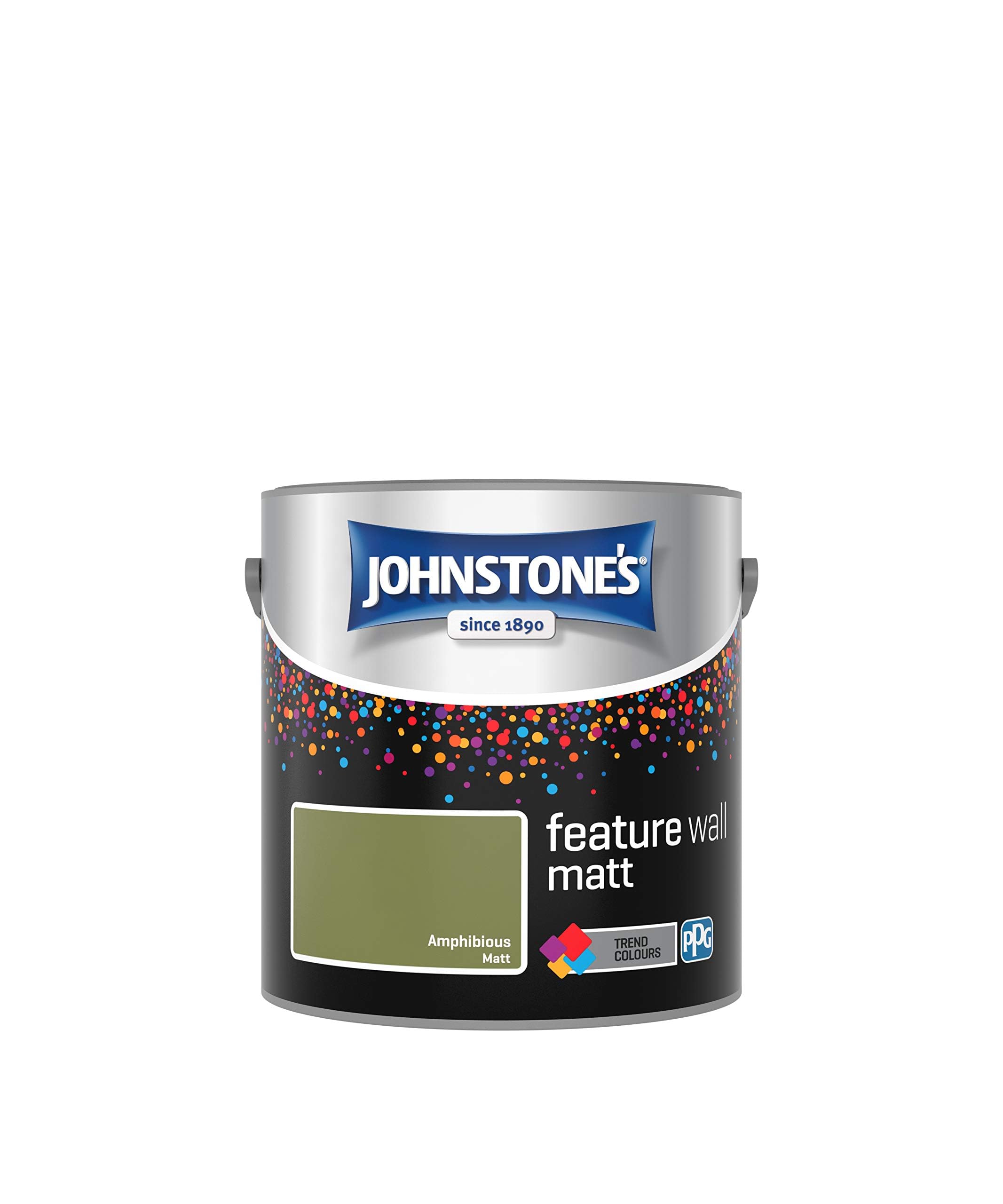 Johnstone's Paint Colourvibe Matt Amphibious 2.5L N