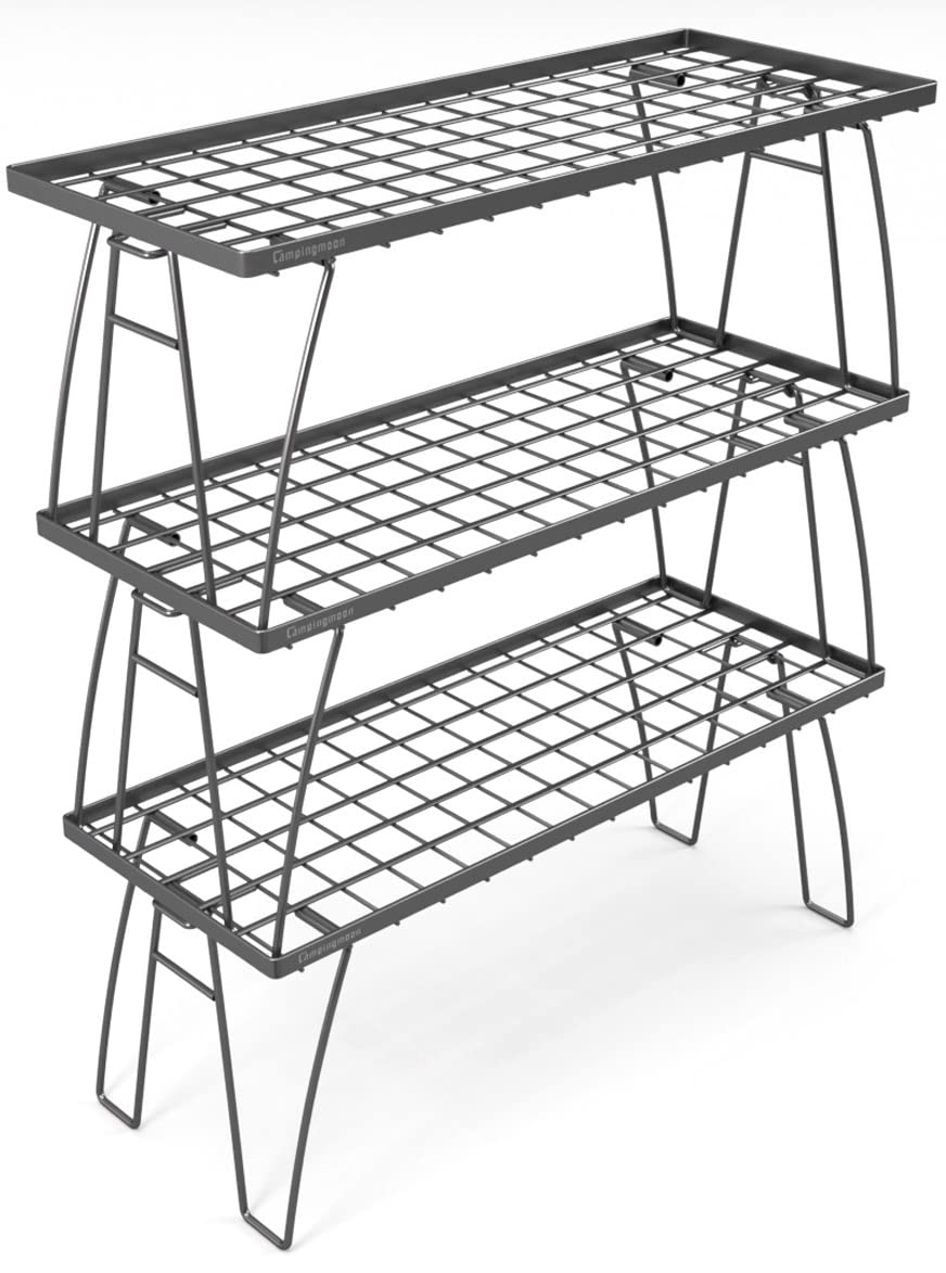 キャンピングムーン(CAMPING MOON) キャンプラック 焚火テーブル に…