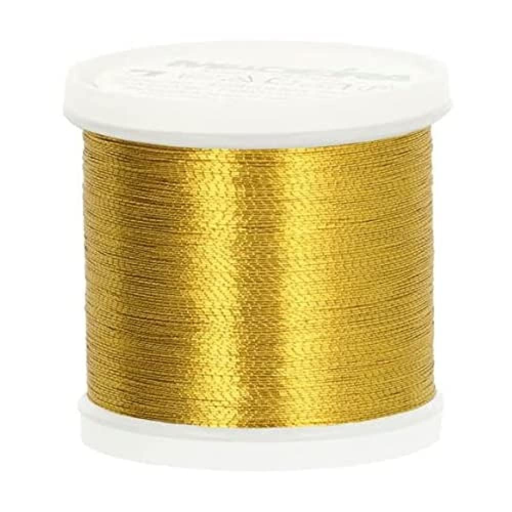 Madeira Gold8 M9842- Thread, Polyester, 200 M