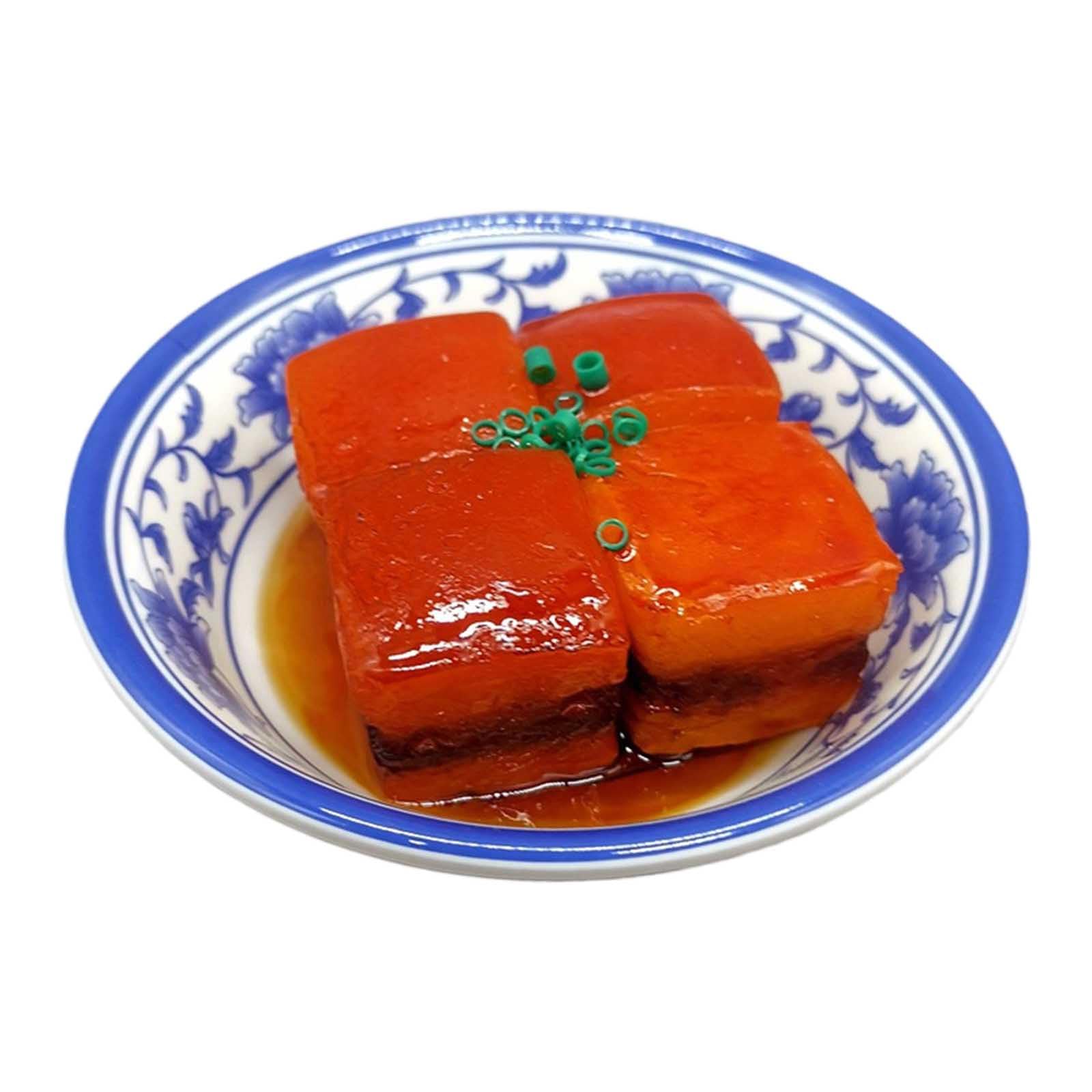 YWLUUOO Realistic Chinese Hot Cool Model Simulation Chinese Model Photo Props for Luncheonette Restaurant Display Small Dessert Plates