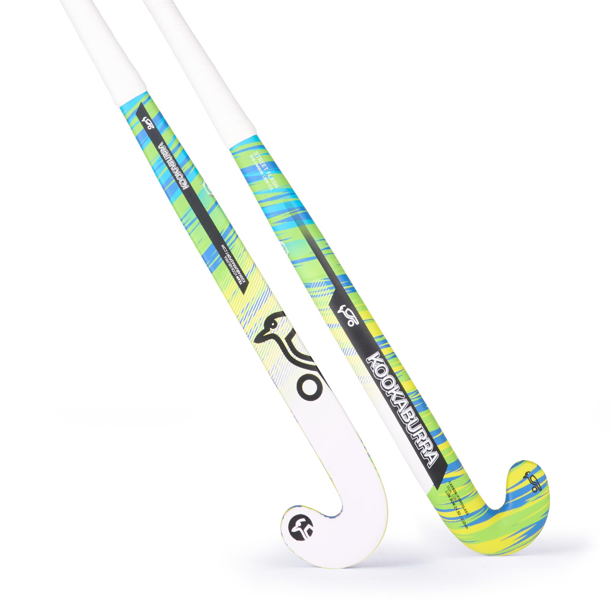 Kookaburra Flash Hockey Stick – 37.5" light - L Bow 210, 35% Carbon