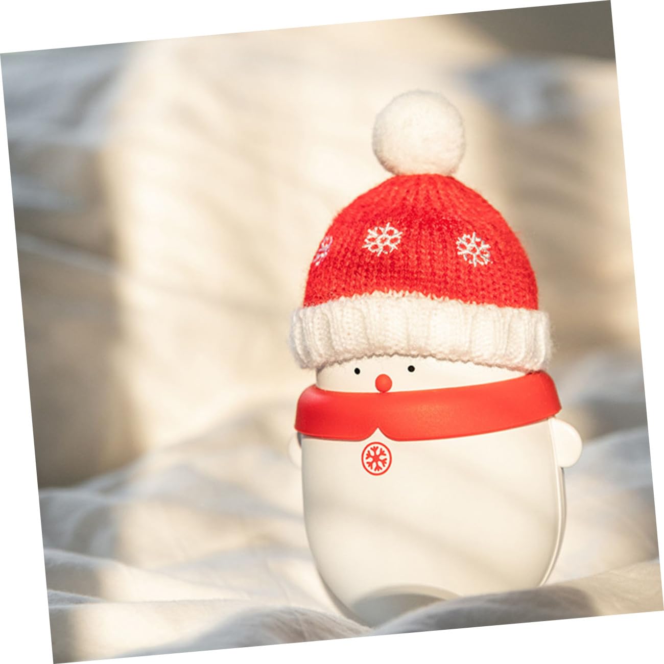 Hemobllo Schneemann-handwärmer mit USB-Aufladung Tragbare Powerbank für Winter Fördert die Durchblutung und Lindert Schmerzen