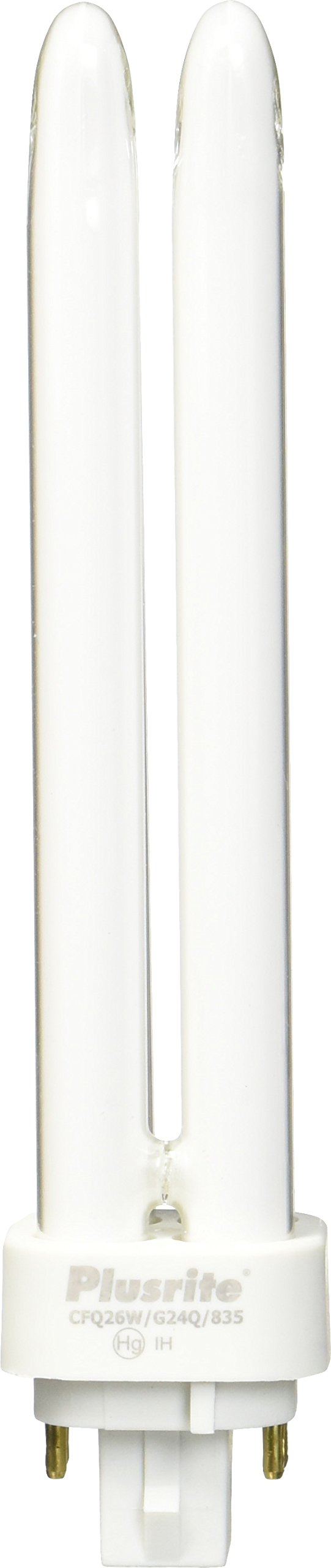 Plusrite 4034 - PL26W/2U/4P/835 Double Tube 4 Pin Base Compact Fluorescent Light Bulb
