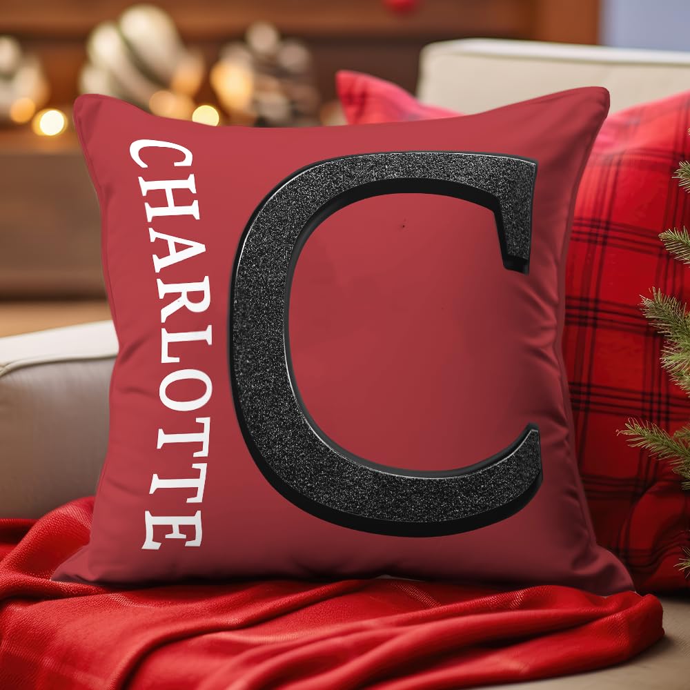 Personalized Mr and Mrs Pillows, Wedding Gifts for Couples with Name, Hubby Wifey Pillow Cases, Bridal Shower Gifts Valentines' Day for Her (Mr & Mrs-12)