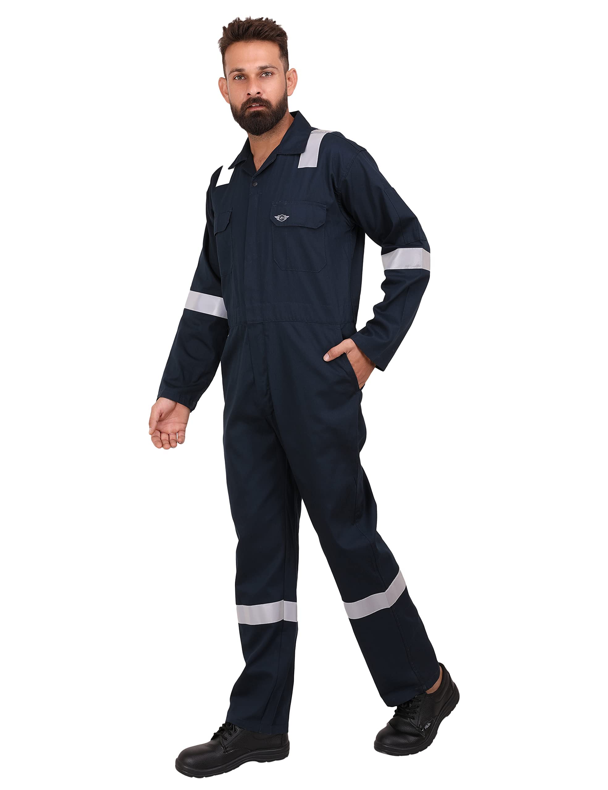 See full amazon price history chart for CLUB TWENTY ONE Mens Cotton Coverall for Industrial and Protective Use with Certified Reflective Tape | Boiler Suit for Men, Boiler Suit with Reflective Stripes (XX-Large, Color - Blue) CLUB TWENTY ONE Mens Cotton Coverall for Industrial and Protective Use with Certified Reflective Tape | Boiler Suit for Men, Boiler Suit with Reflective Stripes (XX-Large, Color - Blue) (B08X49SFY5) Amazon Price History, Amazon Price Tracker