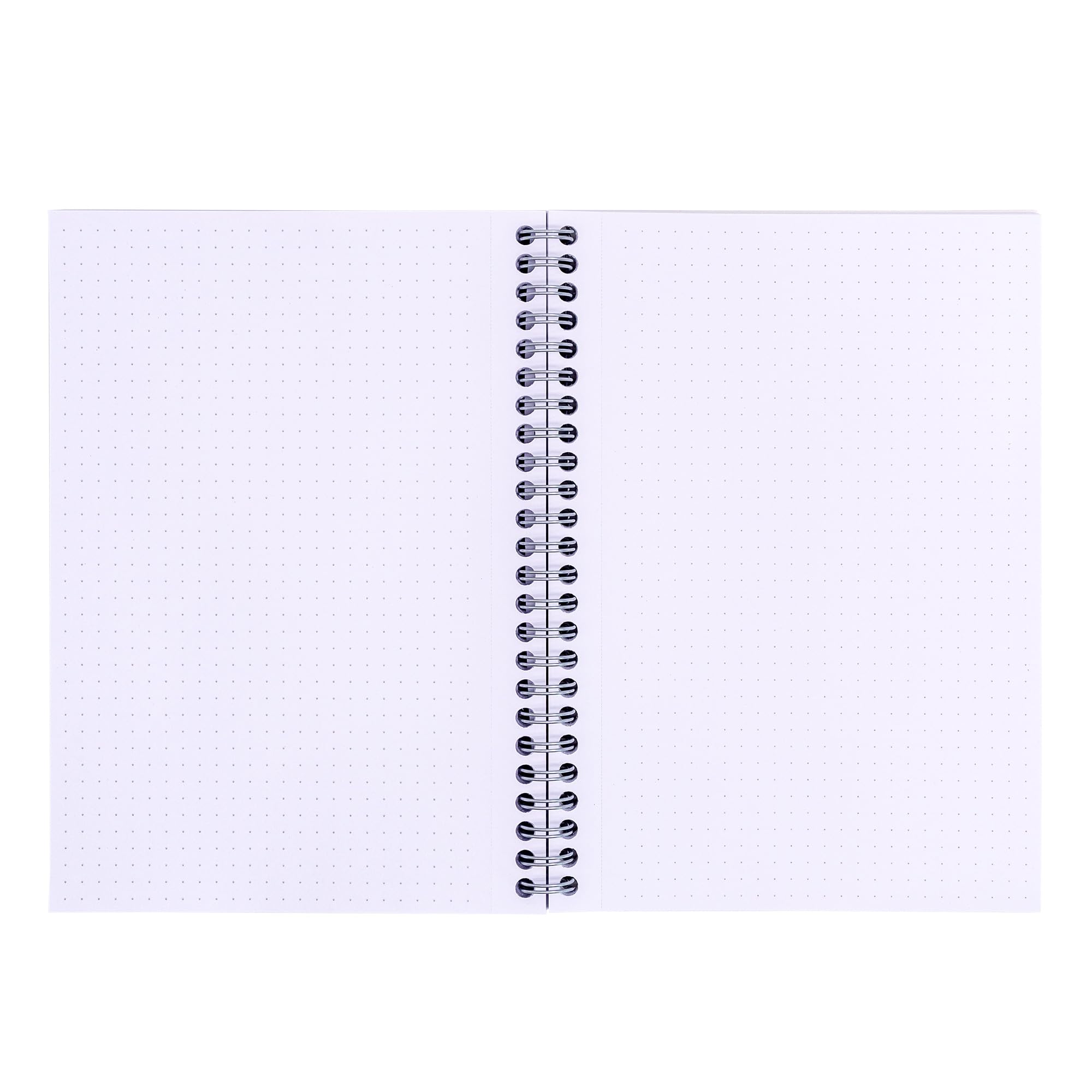 Pukka Pad, A5 Gepunktetes Metallisches Jotta Buch für Graphing, Kunst, Bullet Journaling – 30er Pack – 21 x 14,8 cm – Drahtgebundenes Notizbuch mit 80 g/m² Papier – 4-Loch-Ränder und Perforation – 200