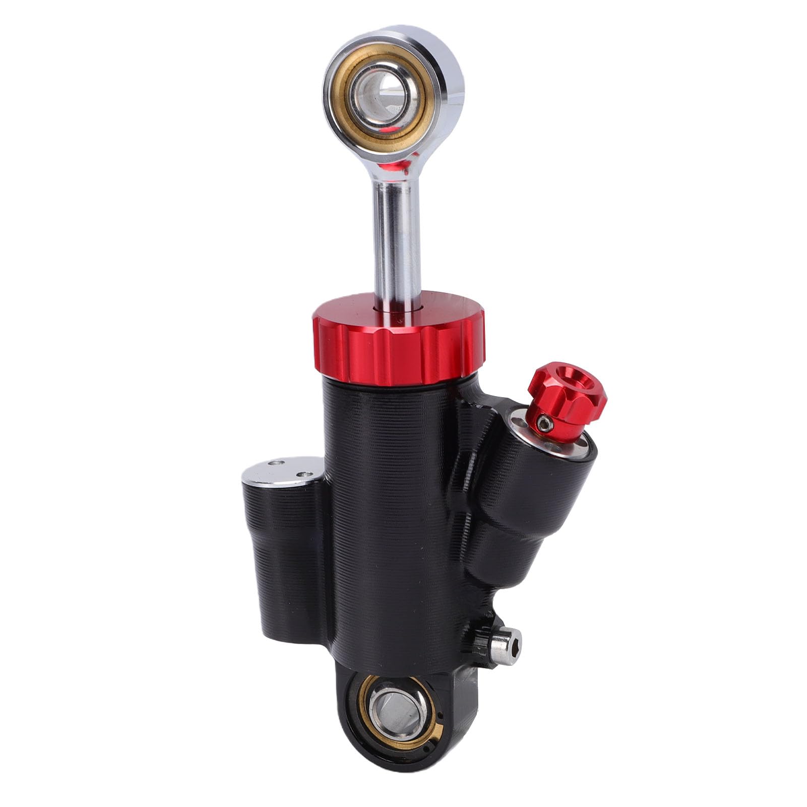 Akozon Stabilizator Amortyzatora Układu Kierowniczego Motocykla Uniwersalna Kontrola Bezpieczeństwa Amortyzator Układu Kierowniczego ze Stopu Aluminium do Dynamicznej Jazdy