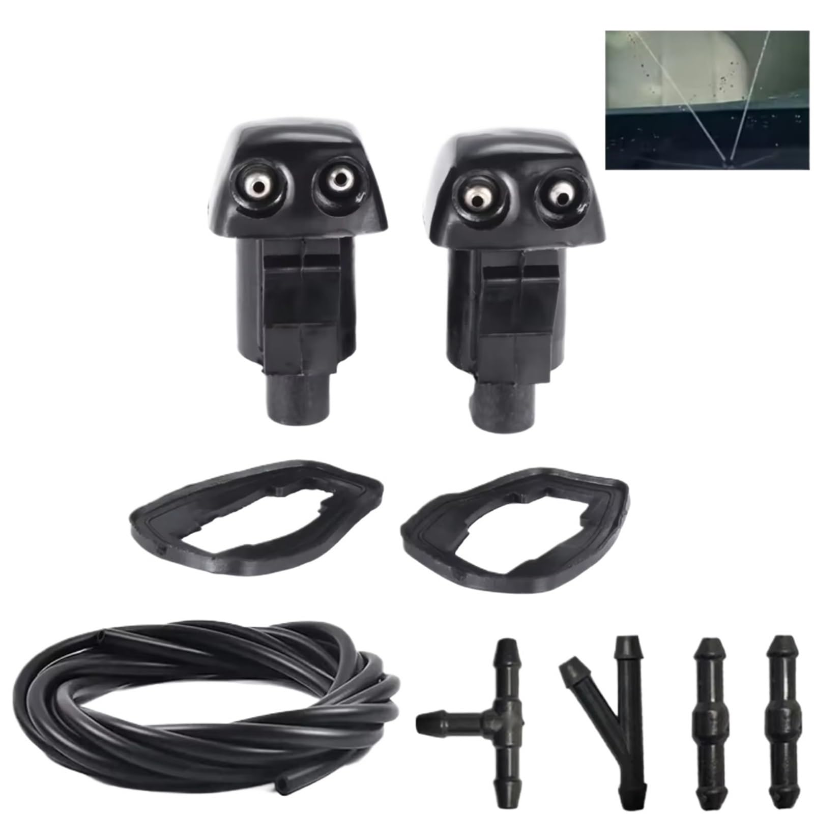 lavavetri Spruzzatore Compatibile Con Jeep Per Grand Per Cherokee WK 2005-2011 OEM: 55079049AA 55372143AB 8265A127 Ugello Lavavetri In