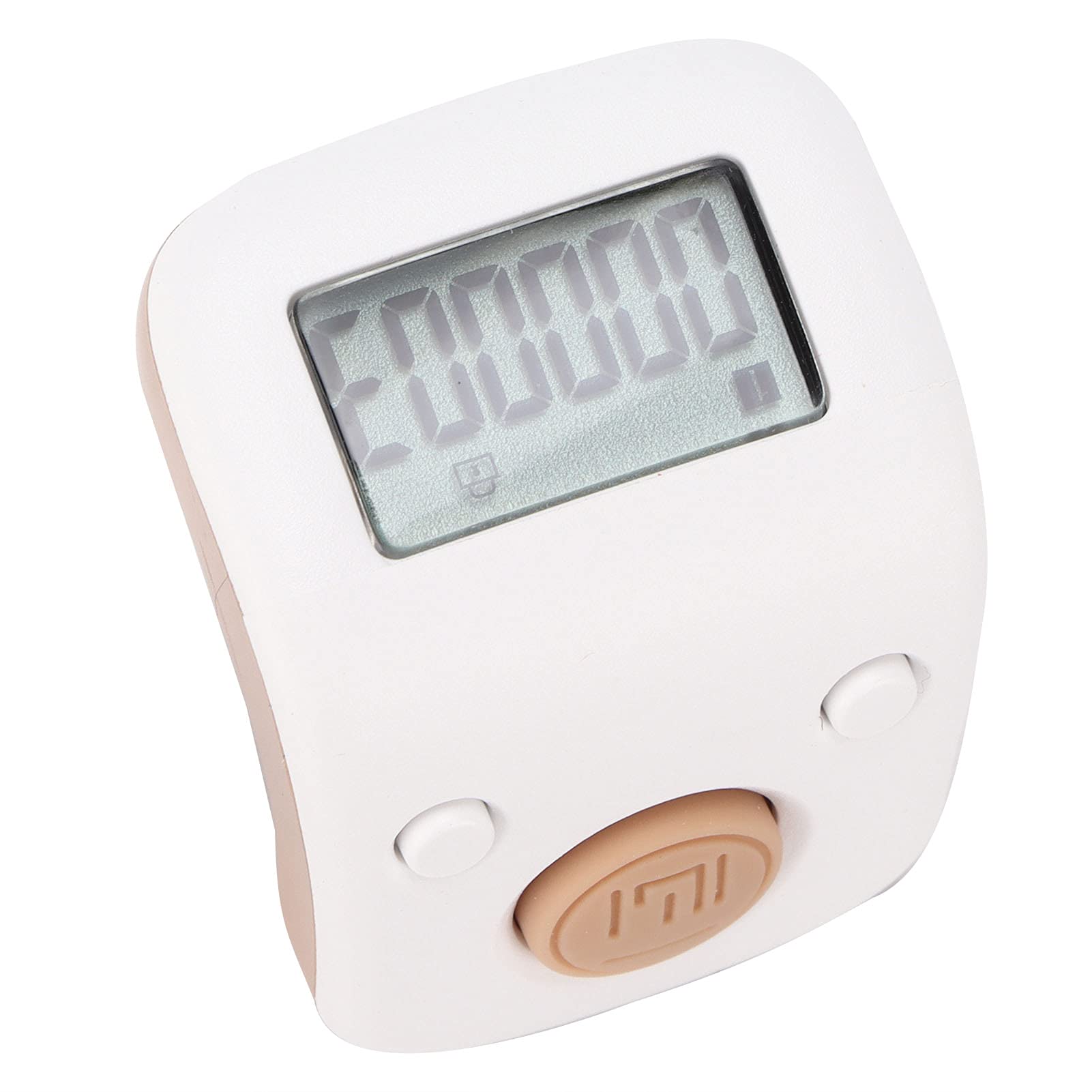 E Ic Counter, Digital Beads Manual Ring Shape Mini Chanting Plastic Counting Tool Lap Counters for Buddhist MeditationWishful White Meditation Muslim Prayer (Ruyibai)