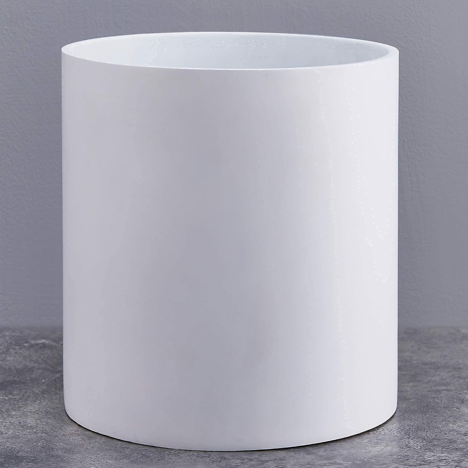 FaithLand 10" Plant Stand and 10" White Pot Bundle
