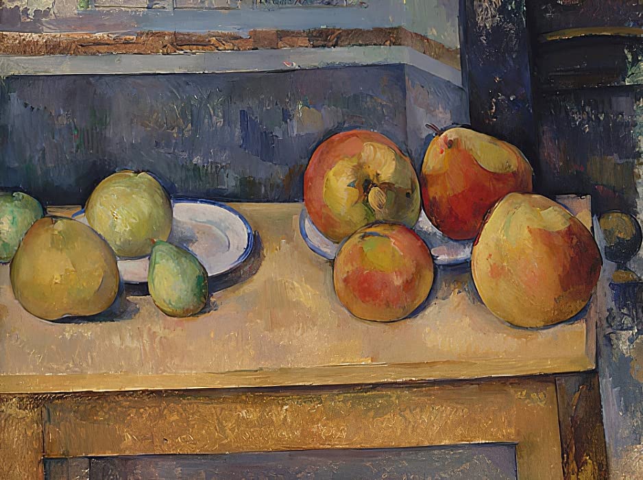 Affiche Art Mural Cézanne Pour Rompre La Monotonie Des Murs Blancs 60x90cm