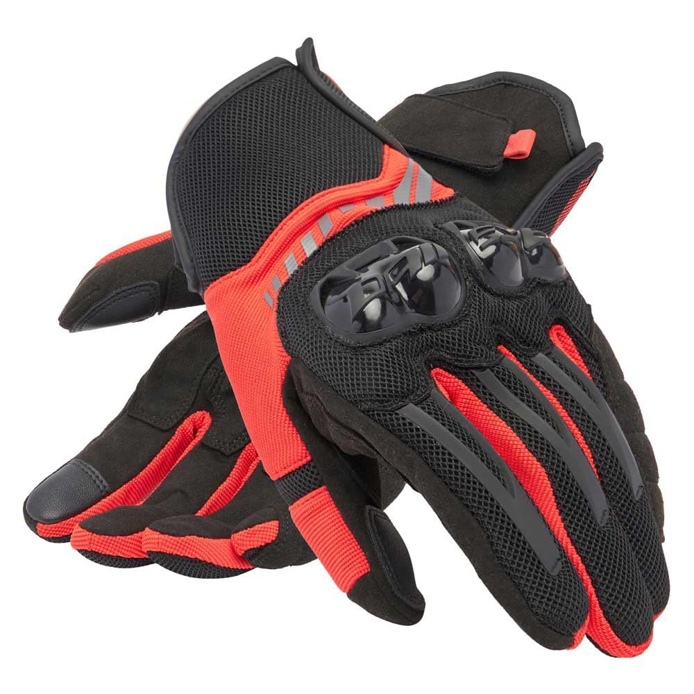 DAINESE Mig 3 Air Gloves - Guanti Moto Estivi, Tessuto Ventilato, Protezioni sulle Nocche, Touch Screen Men's